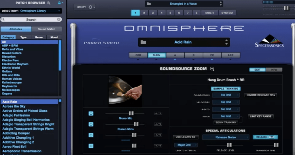 Omnisphere Начало работы