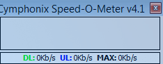 Speed-O-Meter Основное окно 