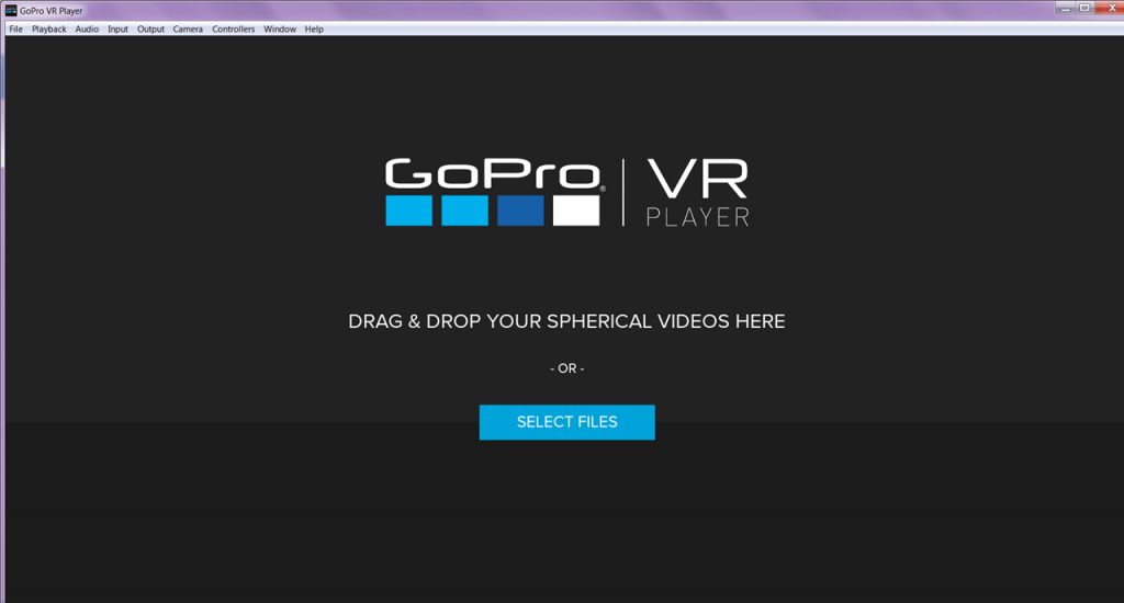 GoPro VR Player Импорт