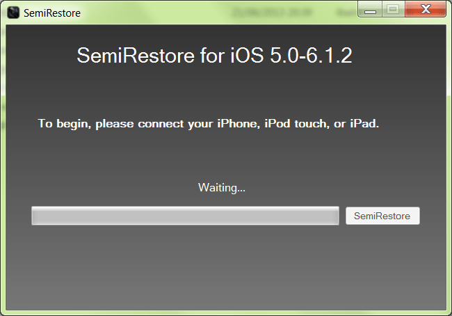 iOS Restore Main