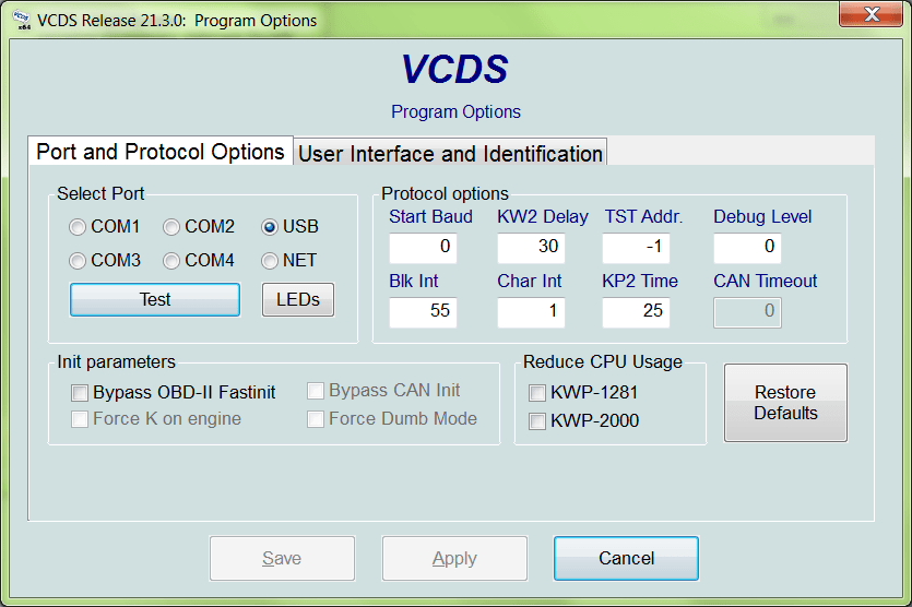 VCDS Option