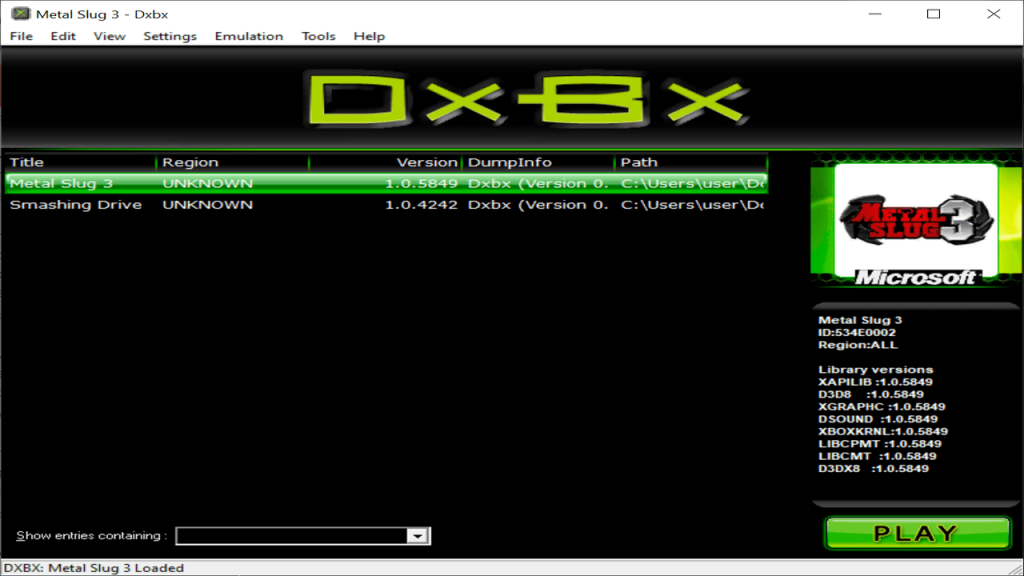 DXBX Play