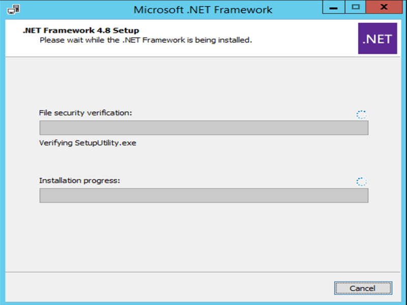 NET Framework Installation