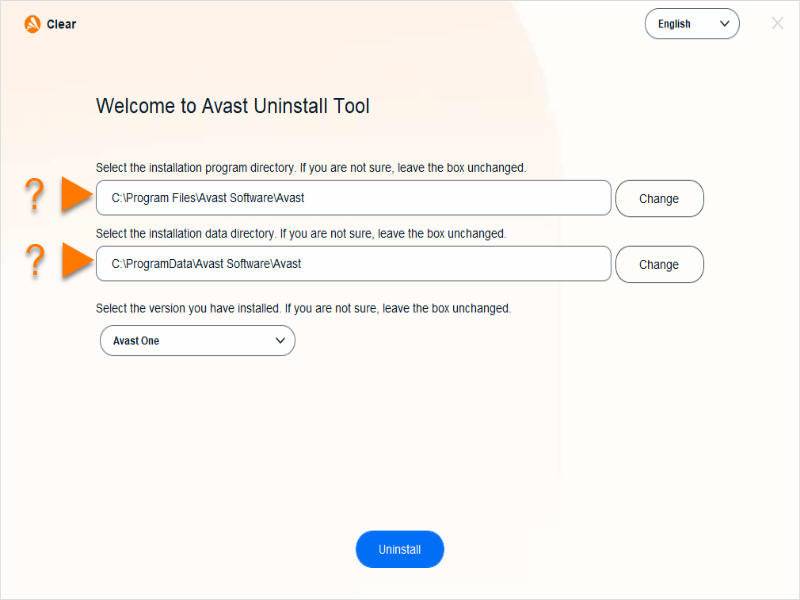 Avast Clear Uninstall Utility 23.9.8494 free instals
