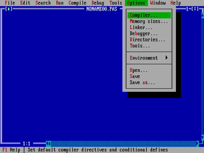 Turbo Pascal Compiler