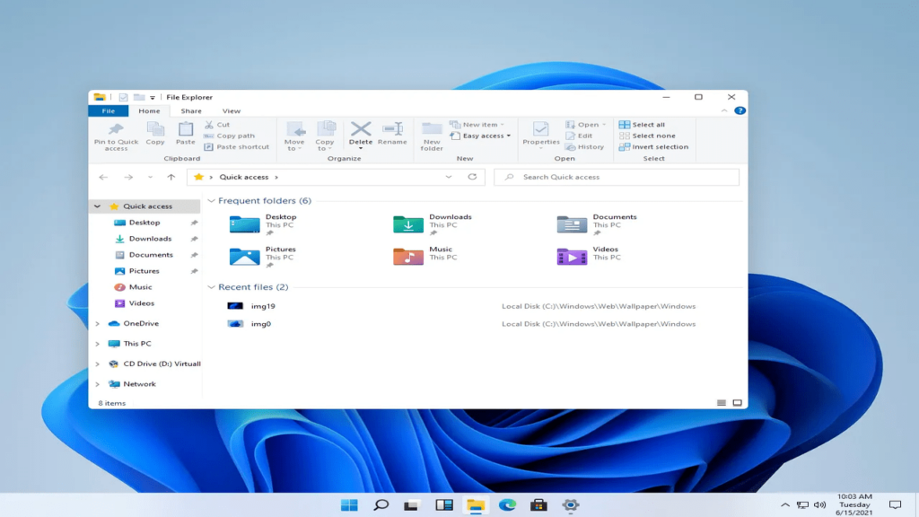 Windows 11 Explorateur de fichiers