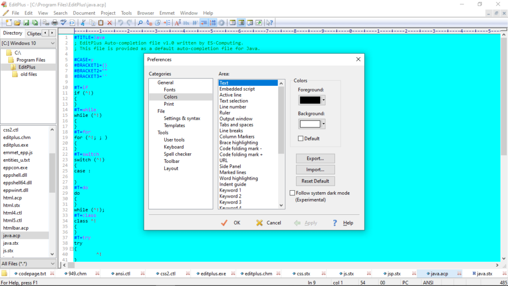 EditPlus 5.7.4494 instal the last version for windows