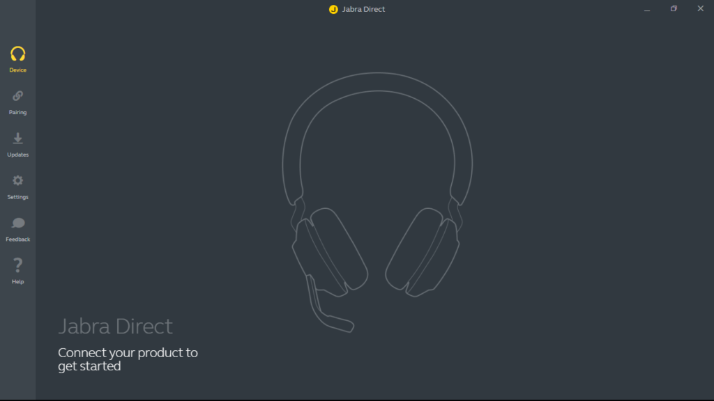 Jabra Direct Connect your headset