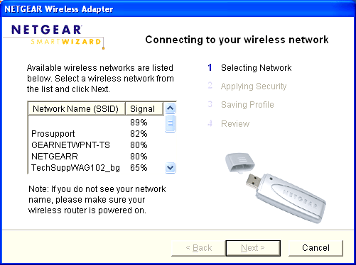 Netgear WG111T Wireless Adapter Driver Device connection