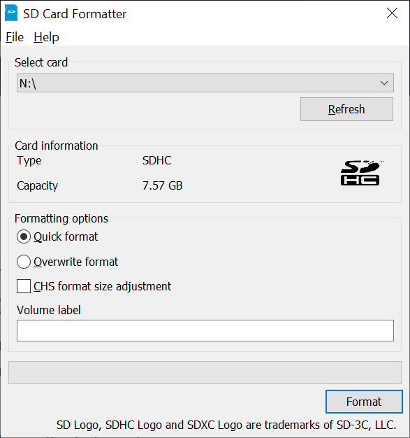 SD Memory Card Formatter Download SD Memory Card Formatting Software