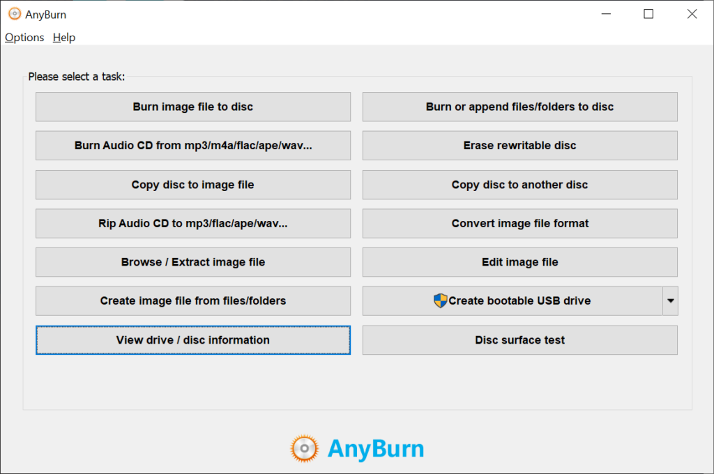 AnyBurn Pro 5.7 instaling