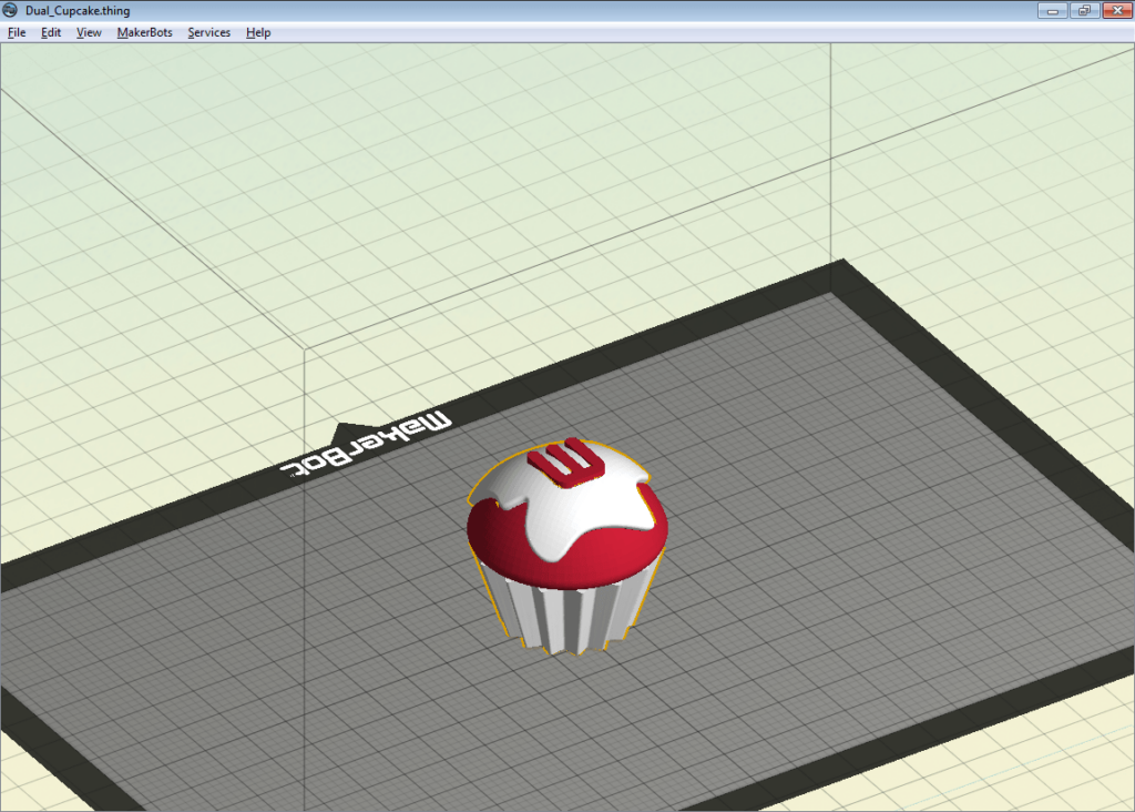 MakerWare Sample 3D model