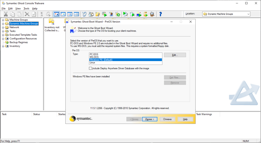 download the new for windows Symantec Ghost Solution BootCD 12.0.0.11573