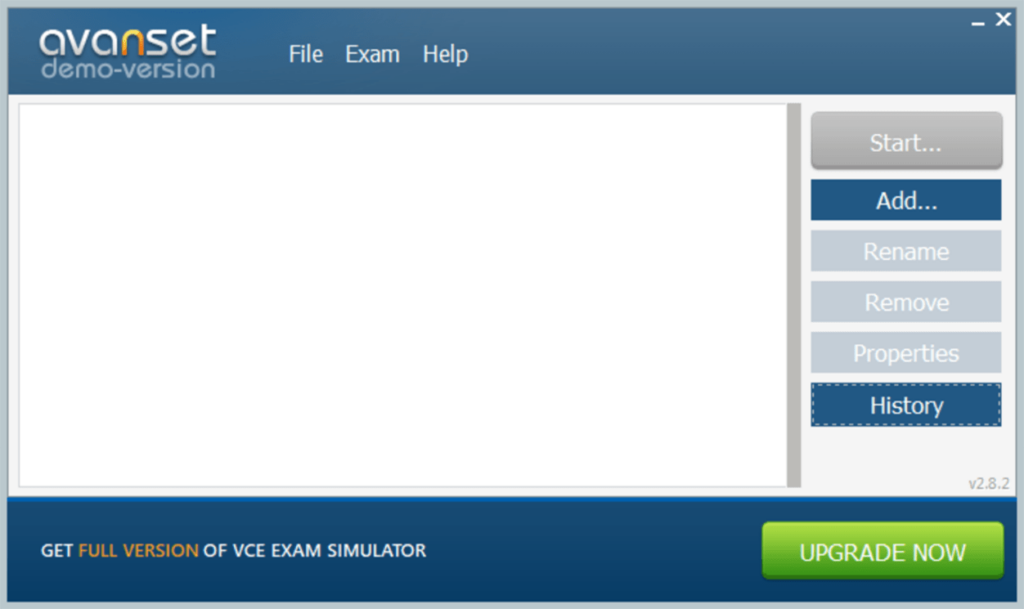 VCE Exam Simulator 시험 모드