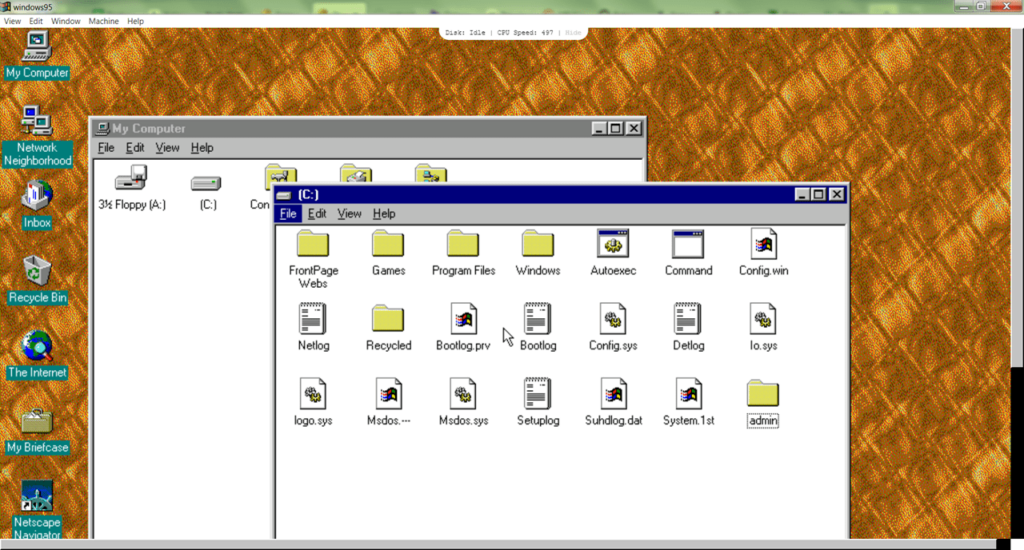 Windows 95 Проводник