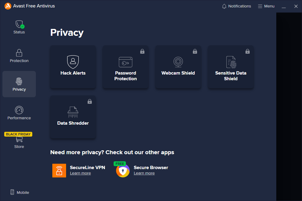 Avast Privacy