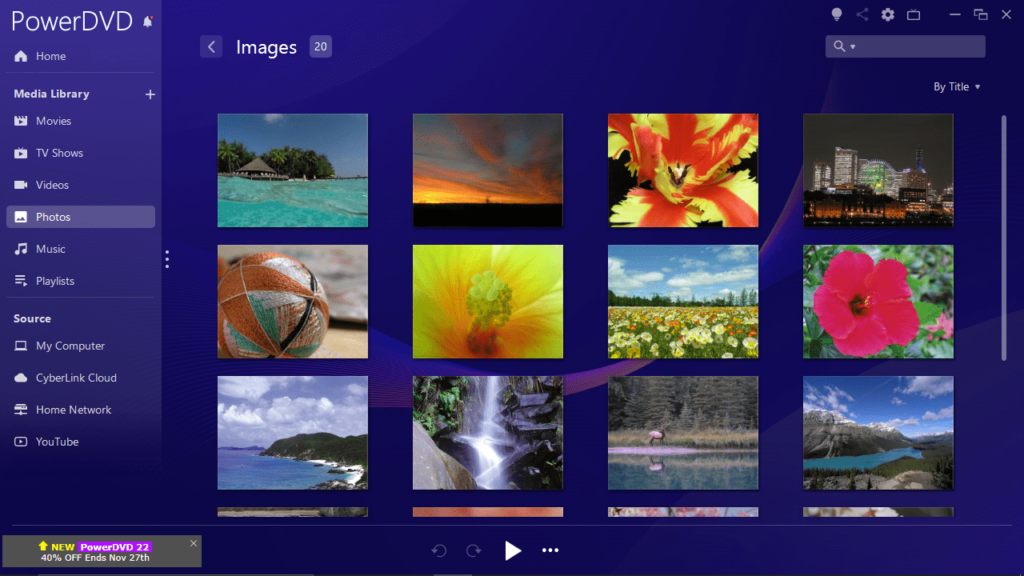 Cyberlink PowerDVD View images
