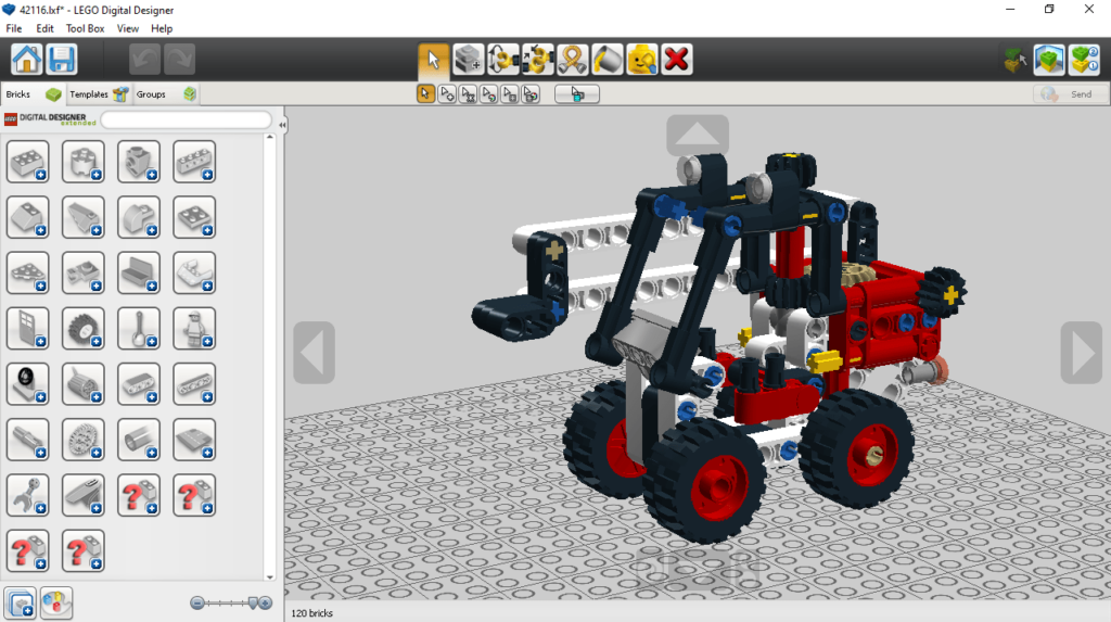 LEGO Digital Designer Build with virtual bricks