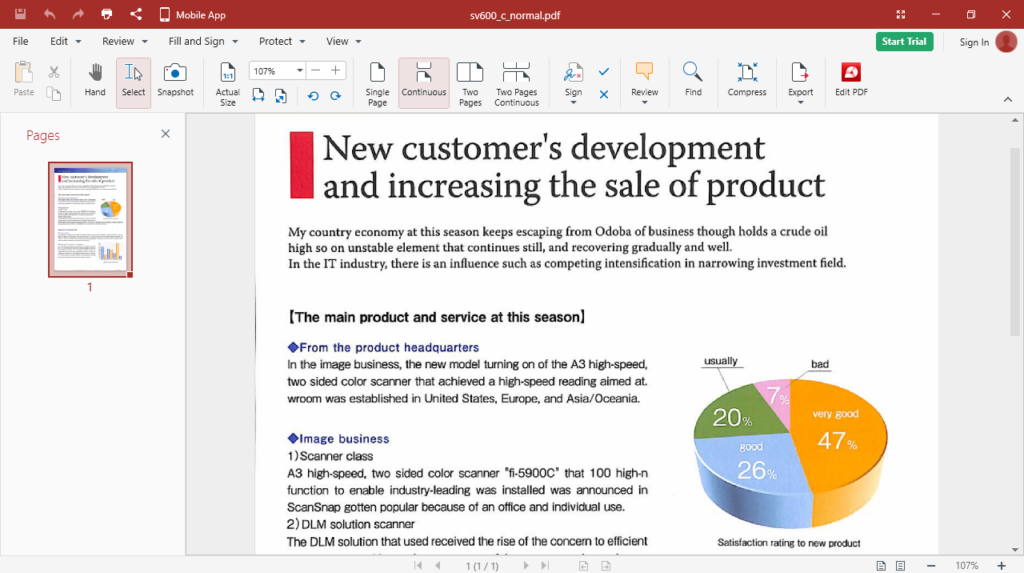 OfficeSuite Edit PDFs