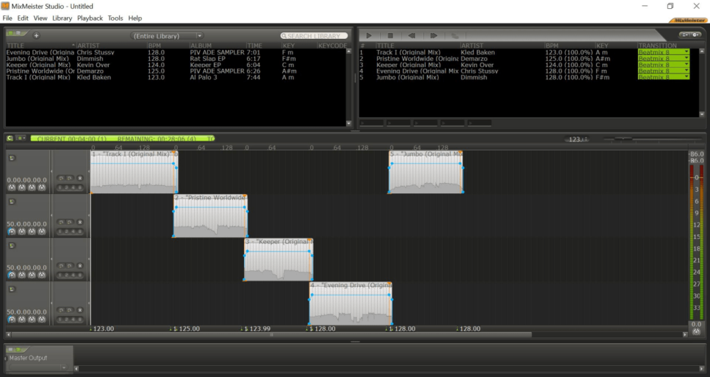 Mixmeister Studio Audio mixer