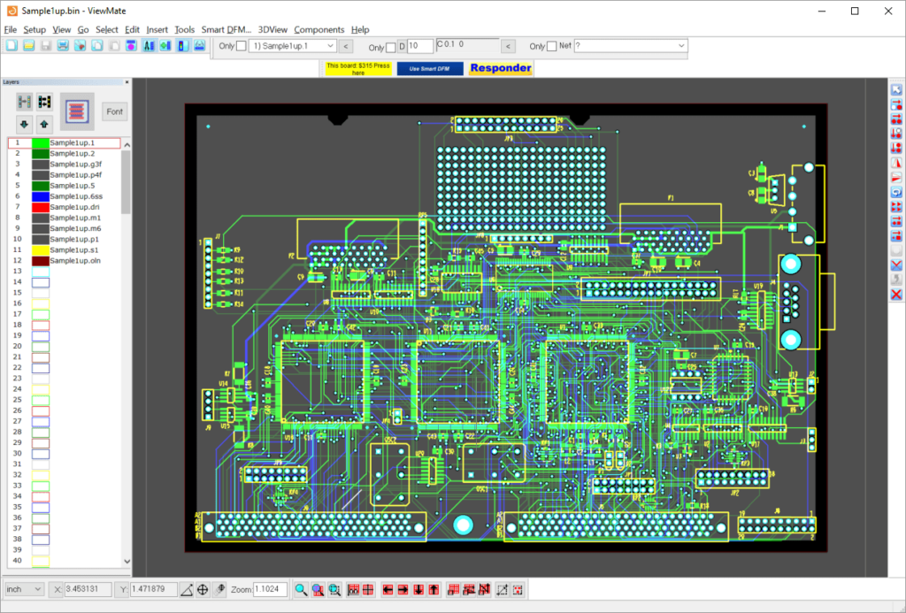 ViewMate Sample PCB design