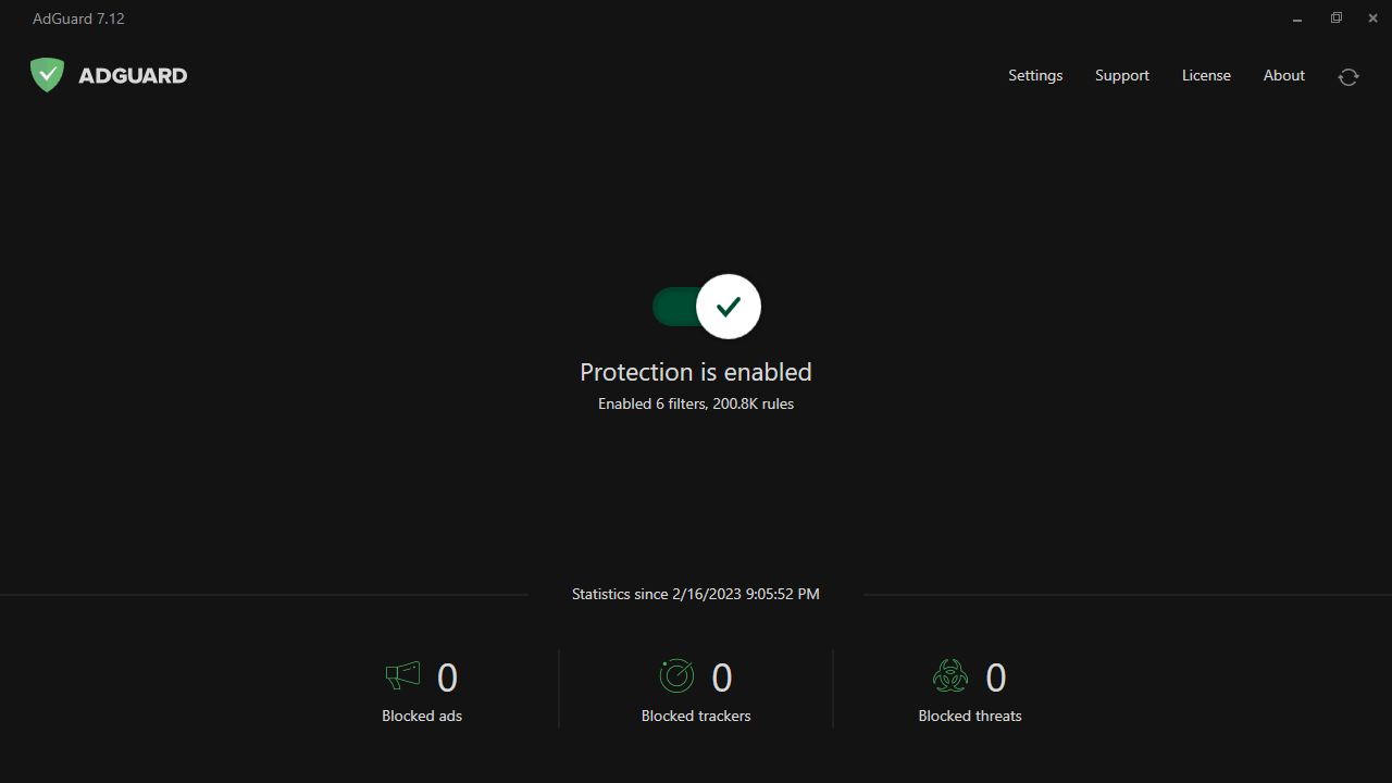 adguard protection is paused