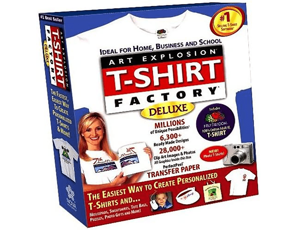 Art Explosion T Shirt Factory Deluxe Box