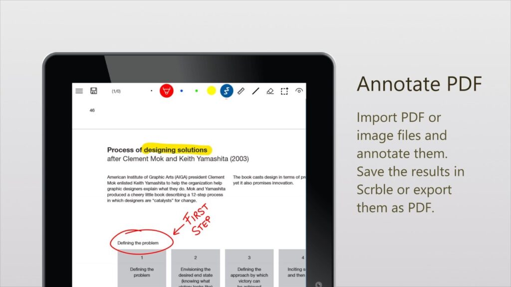 Scrble Ink PDF annotation