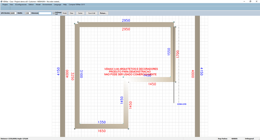 VDMax Room layout