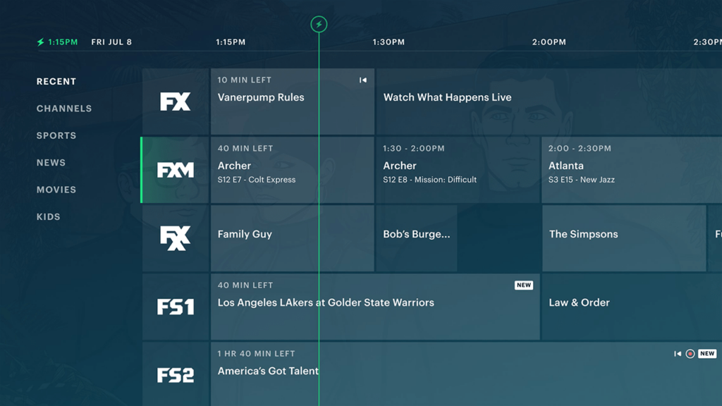 Hulu TV schedule