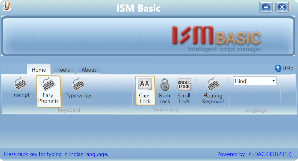 ISM Office Input methods