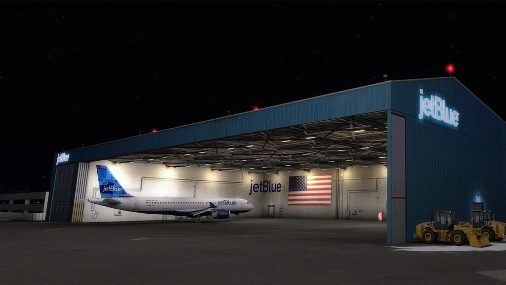 Prepar 3D Aircraft hangar