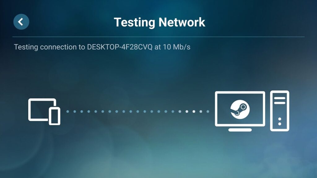 Steam Link Connection speed test