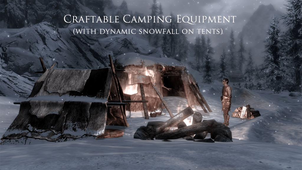 Frostfall Camping gear