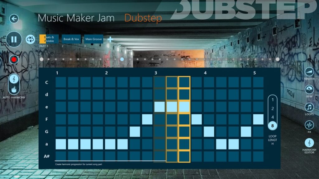 Music Maker Jam Dubstep