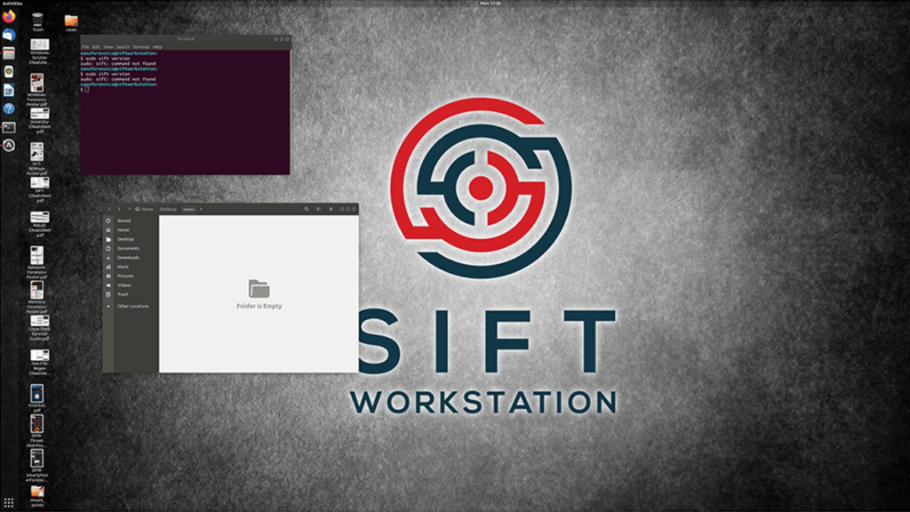 SIFT Workstation Main interface