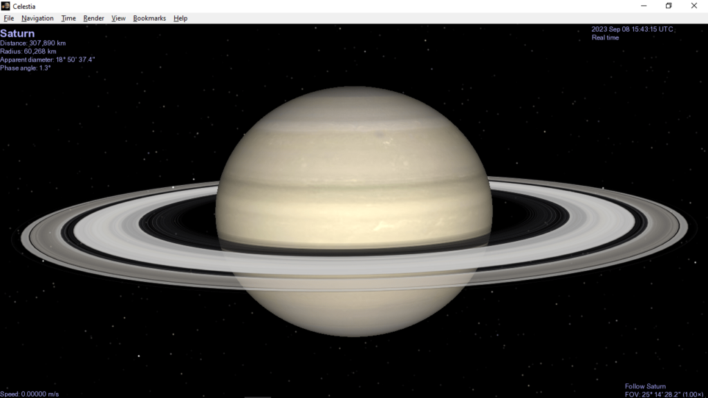 Celestia Saturn