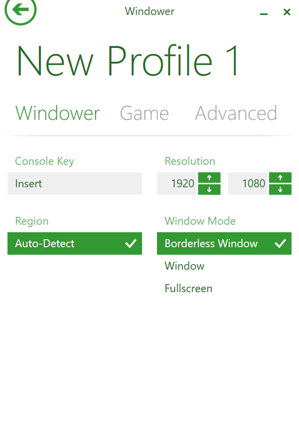 FFXI Windower Adjust resolution