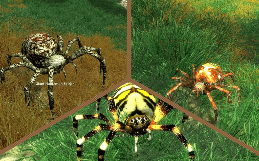 Martigens Monster Mod New spiders
