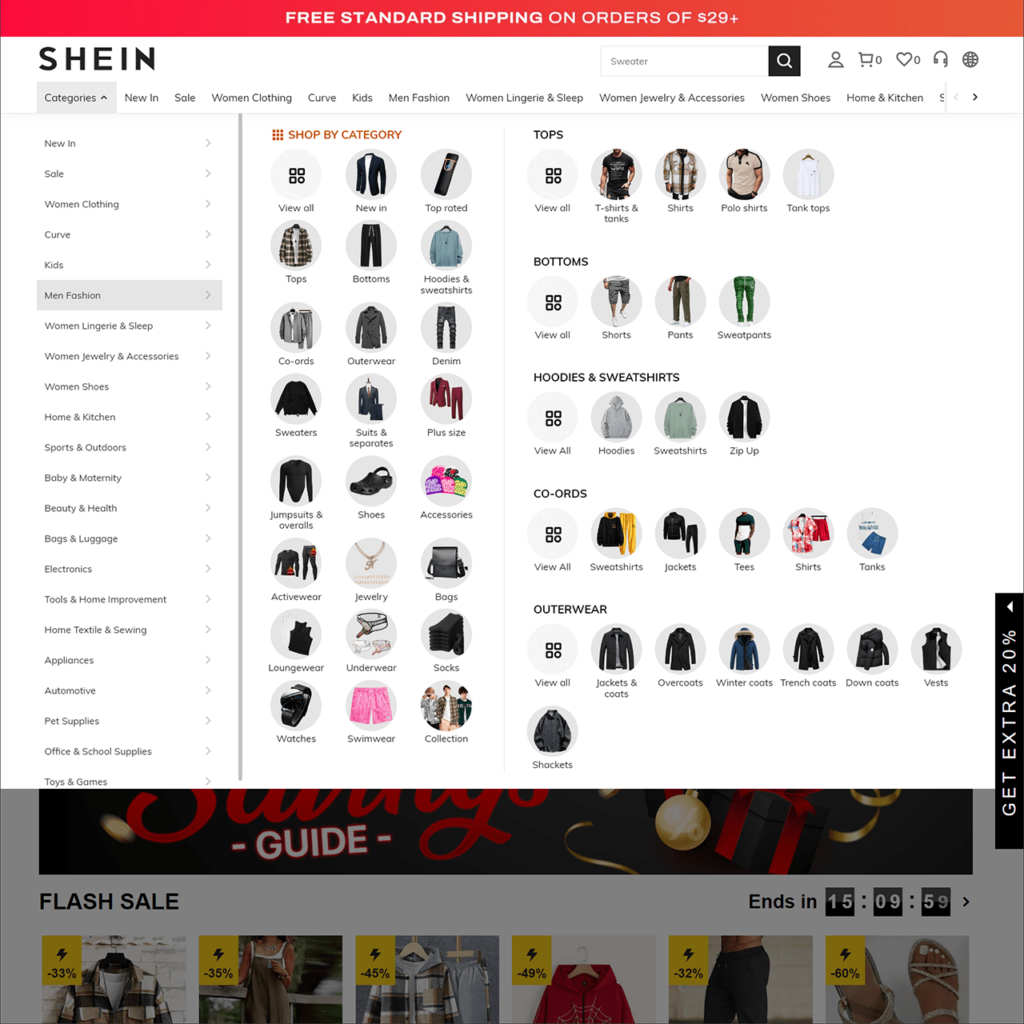 Shein Catalog