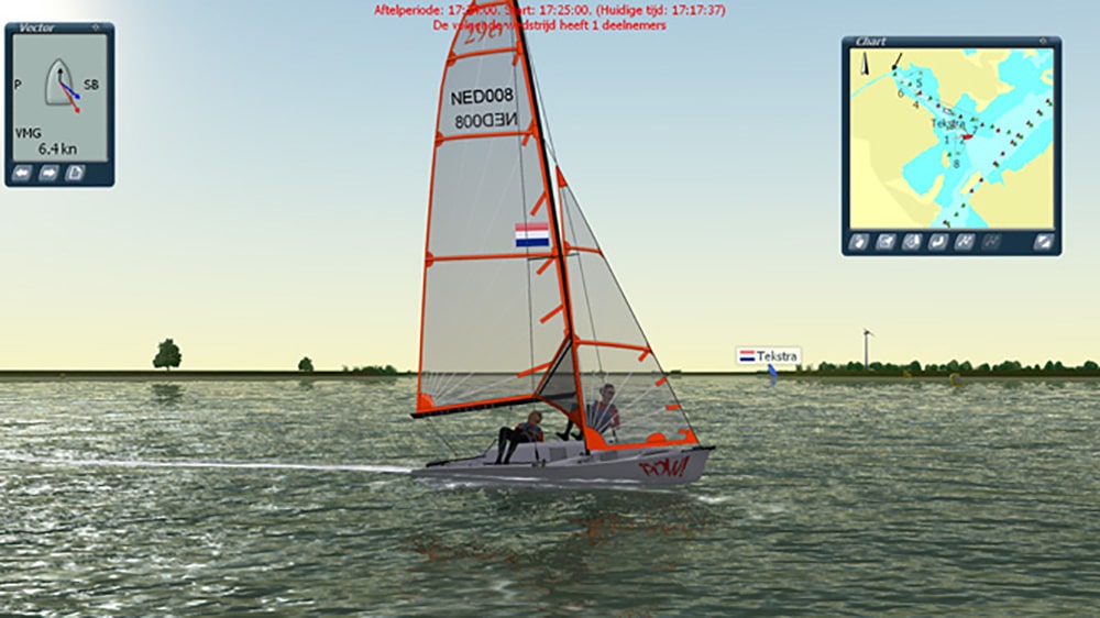 Sail Simulator Multiplayer race