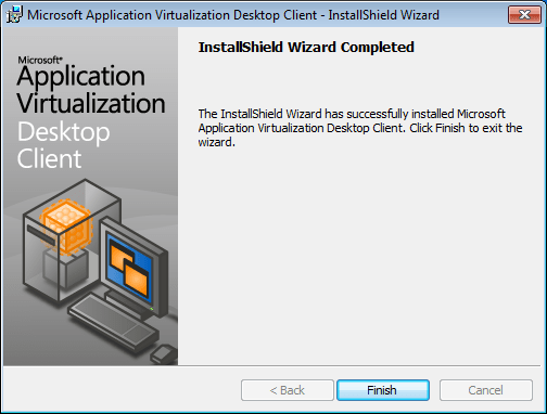 Application Virtualization Setup