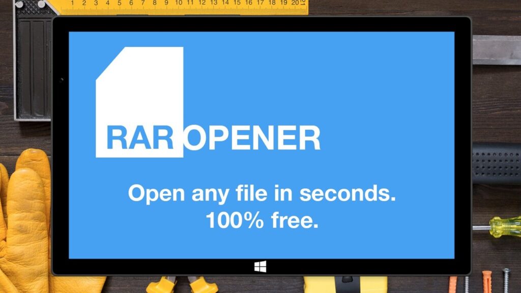 RAR Opener Splash screen