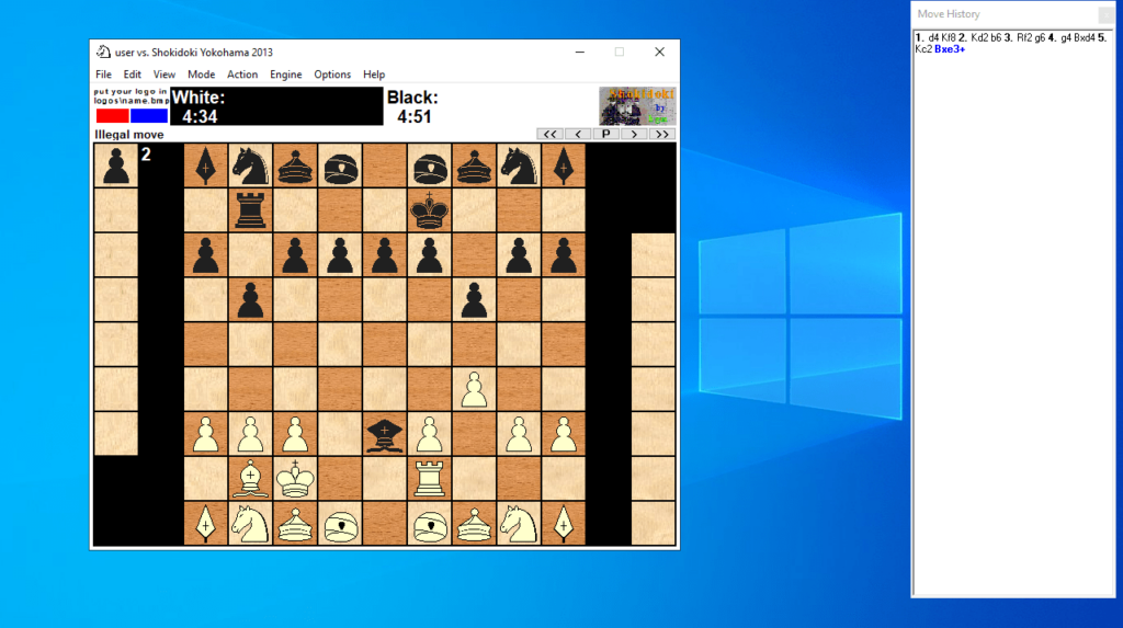 WinBoard Play chess