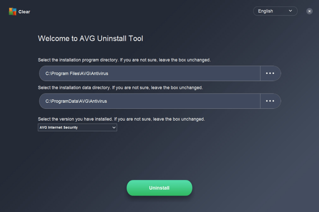 AVG Remover Uninstall