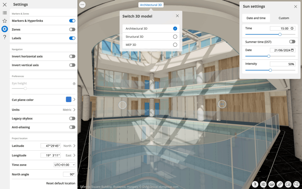 BIMx Environment configuration