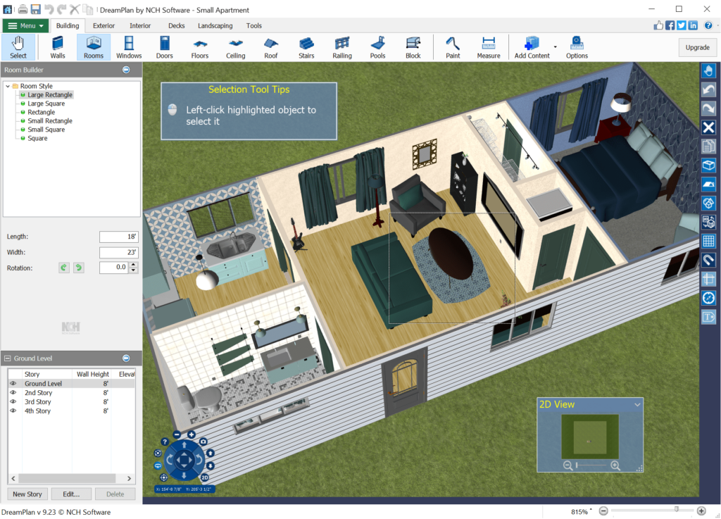 DreamPlan Sample design