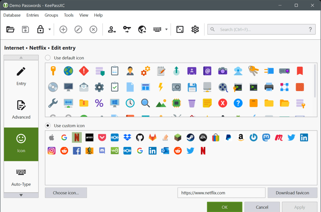 KeePassXC Icon collection