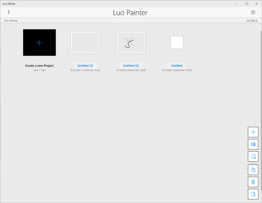 Luo Painter Project list