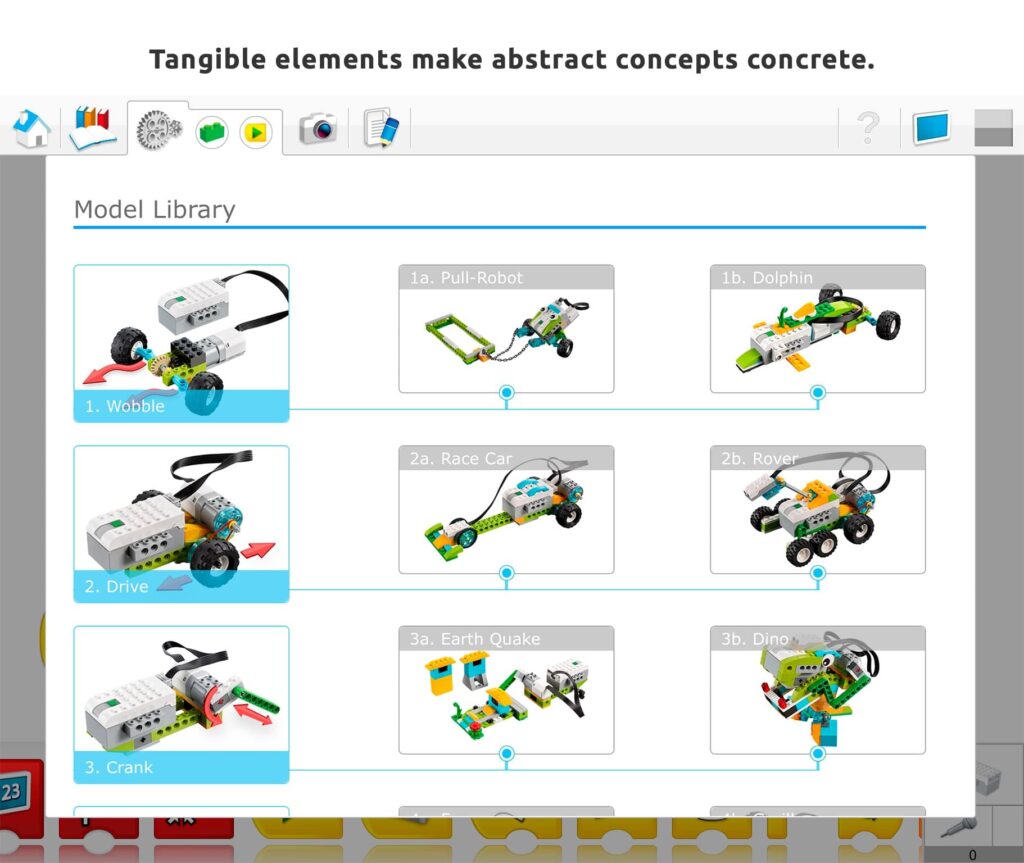 WeDo 2.0 LEGO Education Model library